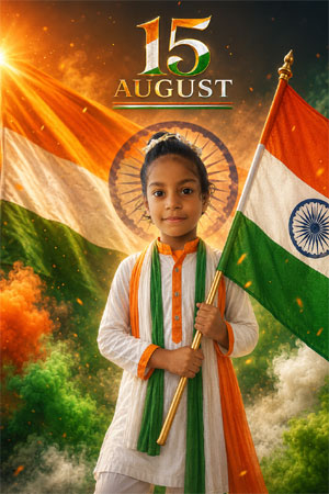 Independence Day Kids Photo Designs