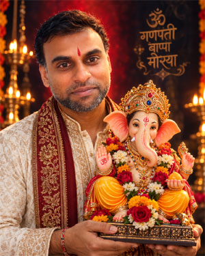 Ganesh Chaturthi Boys Photo Designs