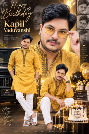 Happy Birthday Boys Photo Designs