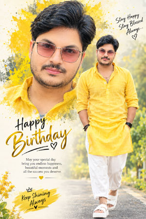 Happy Birthday Boys Photo Designs