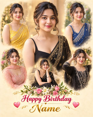 Happy Birthday Girls Photo Designs